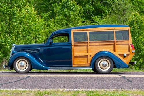1935 Ford Custom Woody Wagon Rare factory RHD Ozy 351C $45.9 For Sale