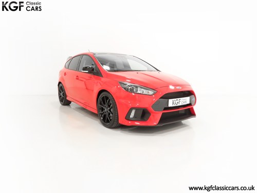 2018 One of 300, a Ford Focus RS Red Edition with 393 Miles VENDUTO