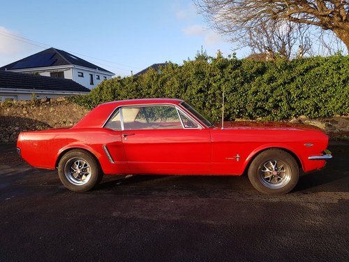 1964.5  mustang coupe 4 speed 289 For Sale