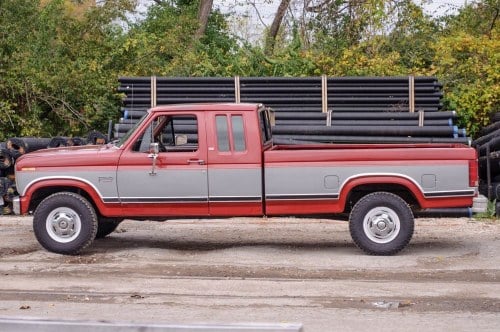 1986 Ford F-250 Supercab XLT Lariat Pick Up Truck Manual $23 For Sale