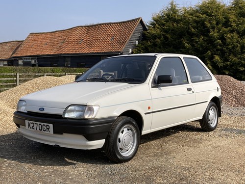 1992 Ford Fiesta 1.1i Mk3 low mileage SOLD