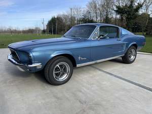 1968 Show stopping Mustang in Acapulco blue w/Magnum 500s For Sale (picture 1 of 12)