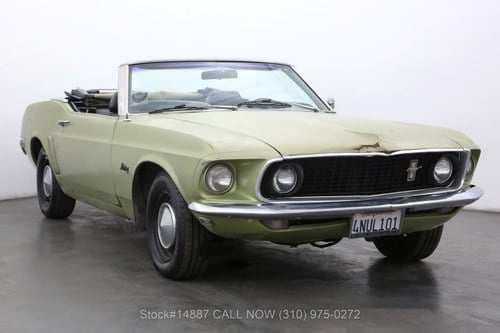 1969 Ford Mustang Convertible Till salu