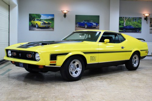 1972 Ford Mustang Mach 1 302 Fastback Auto SOLD