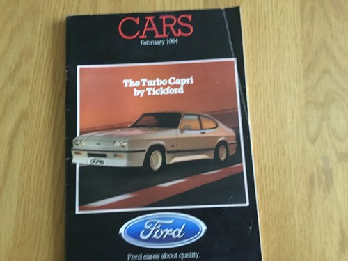 1984 Ford model range brochure SOLD