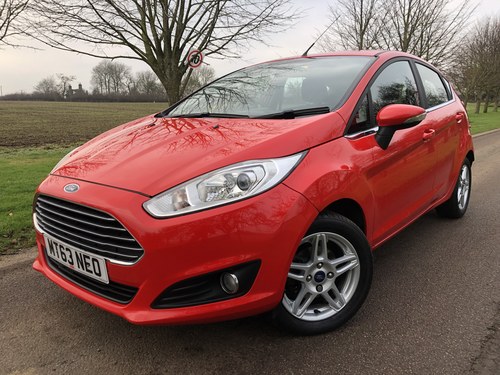 2013 Ford Fiesta 1.25 Zetec SOLD