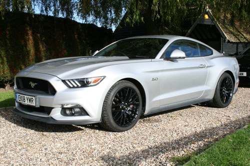 2018 Ford Mustang 5.0 V8 Fastback GT Manual Custom Pack .FSH . For Sale