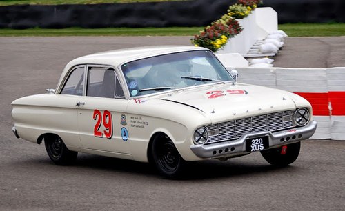 1960 FORD FALCON HISTORIC RACE CAR. STAR OF GOODWOOD REVIVAL. In vendita