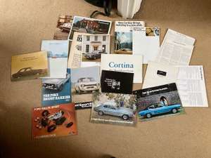 Late 1960s/early 1970s Ford GB brochures For Sale (picture 1 of 1)