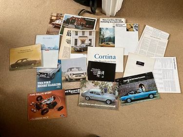 Picture of Late 1960s/early 1970s Ford GB brochures