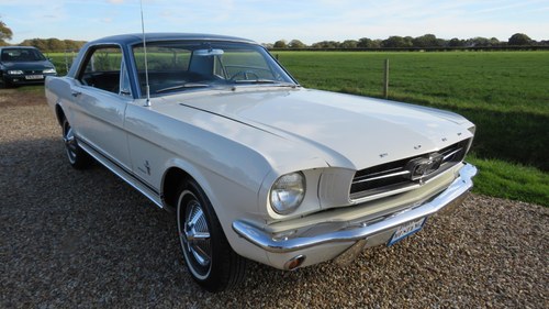 1965 Ford Mustang Hardtop Coupe For Sale