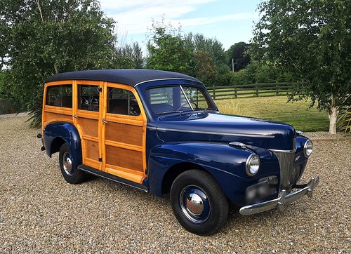 1941 FORD WOODIE FLATHEAD V8 STATION WAGON 7 SEATS - STUNNER - PX For Sale