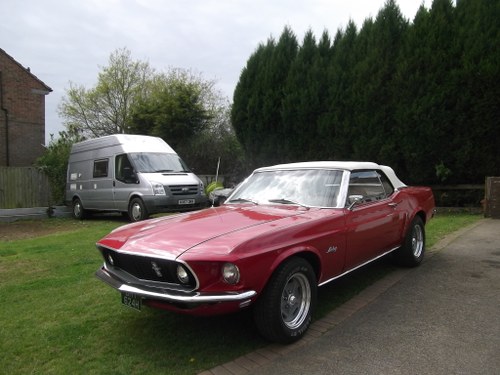 1969 / 70 Ford Mustang Convertible 302 V8, Auto, Alloys SOLD