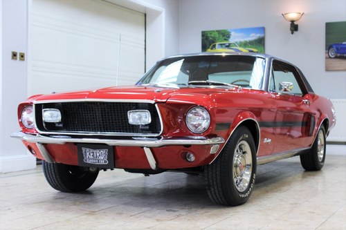 1968 Ford Mustang GT/CS California Special 289 V8 - Concours