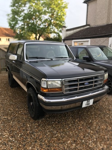 1992 Ford Bronco VERKAUFT