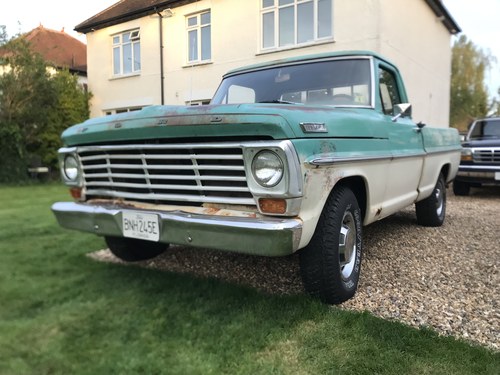 1967 Ford f100 For Sale