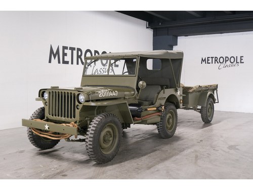 1942 Ford Jeep Willy Fully Restored For Sale
