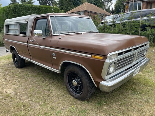 1973 FORD F250 CAMPER SPECIAL V8 Auto For Sale