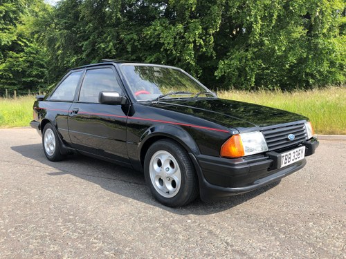 1983 Ford Escort XR3i - 47K - 3 Owners Till salu