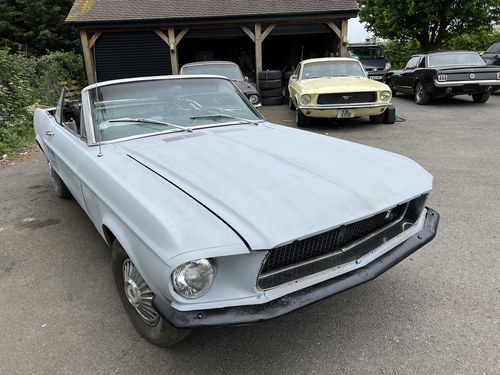 1967 Ford Mustang Convertible PROJECT VENDUTO