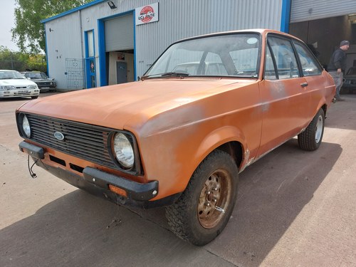 1979 Ford Escort 1600 Sport Rolling Shell For Sale