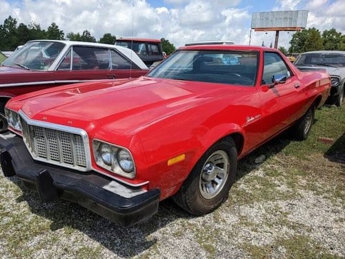 1976 Ford Ranchero 500 - Car(~)Truck 351 Auto Red $8.5k Kaufen Bei