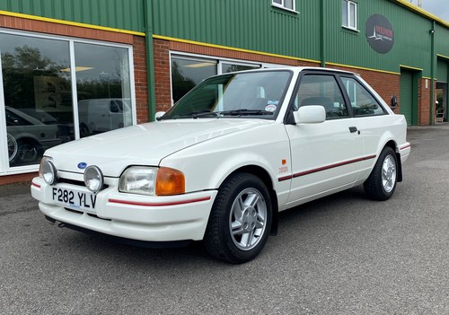 1988 Escort XR3i ONE OWNER - LOW MILEAGE SOLD