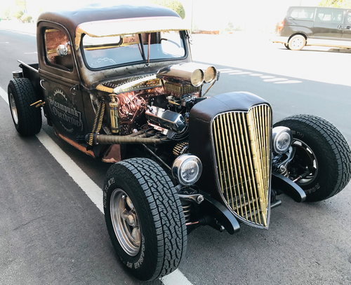 1954 SOLD !!! Steam Punk Rat Rod Pick up Kaufen Bei