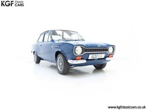 1974 Possibly the Rarest Colour Mk1 Ford Escort RS2000 SOLD