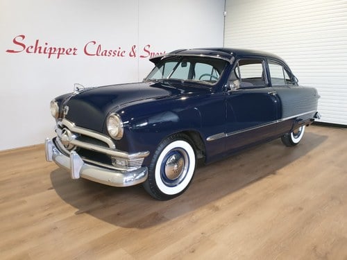 1950 Ford Custom 2 Door Shoebox / Bullet nose V8 Flathead For Sale