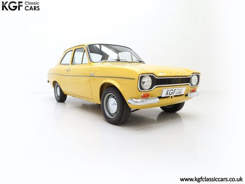 1972 A Matching Numbers AVO Registered Mk1 Ford Escort RS1600 SOLD