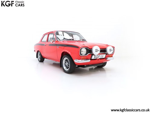 1973 A Truly Historic AVO Mk1 Ford Escort Mexico VERKAUFT