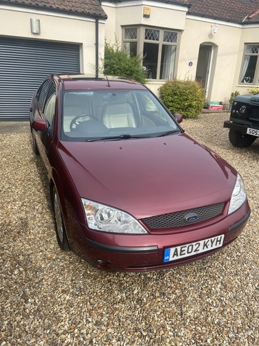 2002 Ford mondeo 2.5 v6 ghia x manual For Sale
