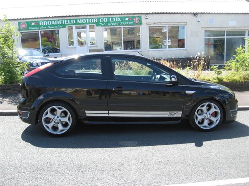 2008 08-reg Ford Focus 2.5 ST-500 225bhp 3Dr  in black For Sale