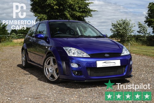 2002 Ford Focus RS MK1 Imperial Blue 2 Previous Owner 44316 Miles For Sale