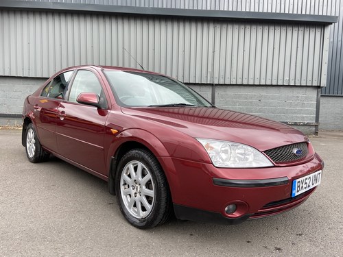2002 FORD MONDEO 2.0 TDCi ZETEC AUTO LOW MILEAGE FSH DR OWNED SOLD