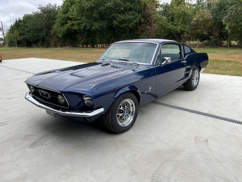 1967 Mustang Fastback Factory GT with a V8 and a 5 speed For Sale