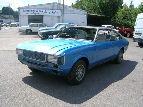 1974 Ford Granada Ghia Auto Coupe Restoration Project In vendita