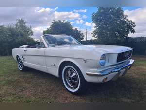 1966 Ford Mustang Convertible 289Ci V8 Auto For Sale (picture 1 of 12)