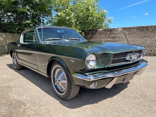 1965 Ford Mustang fastback 289 V8 manual + superb example SOLD