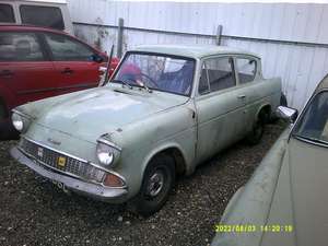1965 Ford Anglia Deluxe 105E, Project but not many projects left. For Sale (picture 2 of 12)
