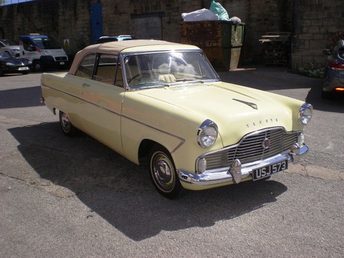 1961 FORD ZEPHYR 6 CONVERTIBLE (STUNNING) SOLD