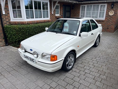 1989 Ford escort rs turbo series 2 concours condition VENDUTO