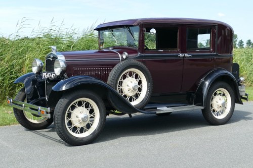 Ford Model A Deluxe Fordor Blindback 1931 €15750,- In vendita