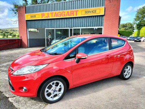 2012 Ford Fiesta 1.25 Zetec 3dr ONLY 62K MILES, FULLY SERVICED SOLD