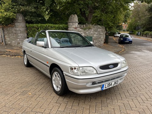 1993 ONE Owner Escort 1.6i 16 Convertible Just 36,300 Miles !!! SOLD