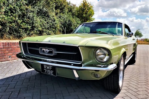 Lime Gold 1967 Ford Mustang V8 Automatic (Sold) VENDUTO