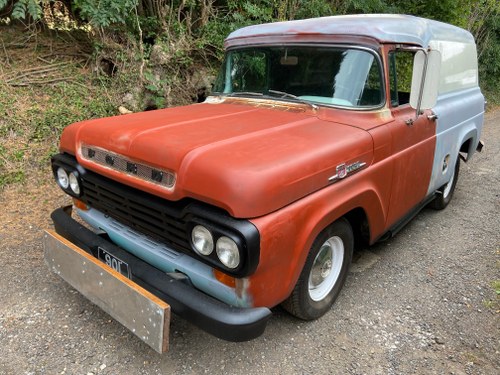 1959 FORD F100 Panel Van V8 454 Auto For Sale