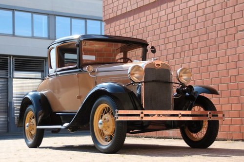 1931 Ford Model A Coupe, Texas-Car, LHD SOLD