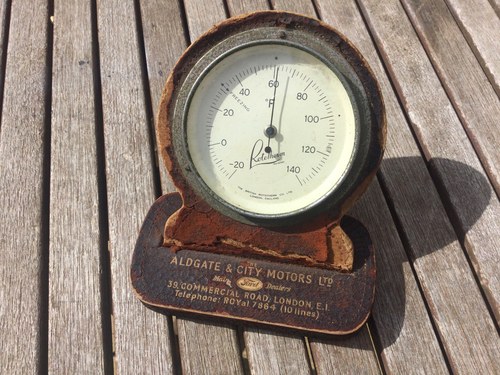 Pre war Ford main dealer desk barometer c1935 For Sale